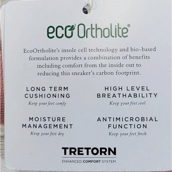 New Tretorn Sneakers Women's Coral Pink Nylite Plus Canvas Lace Tennis Shoes 6.5 - Picture 3 of 9